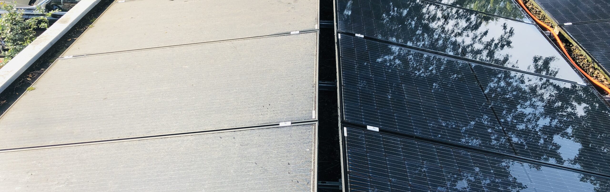 Zonnepanelen reinigen
